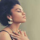 Beautiful Woman Meditating