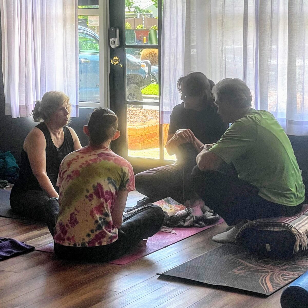 intimate yoga chat